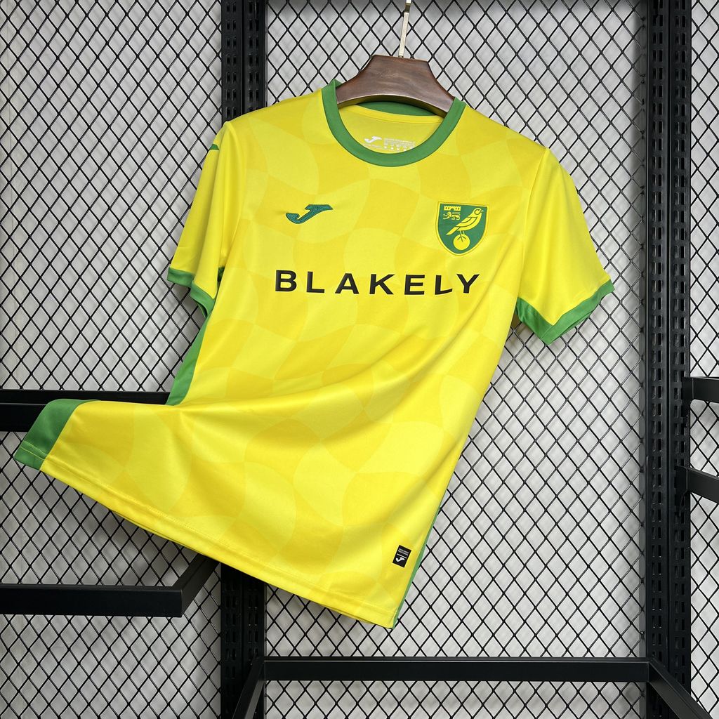 2024/2025 Norwich City Home Football Shirt