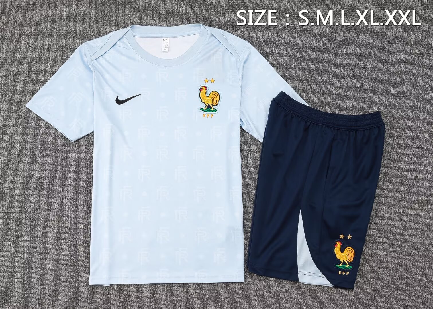 2024 France Training Wear Suit Shirt