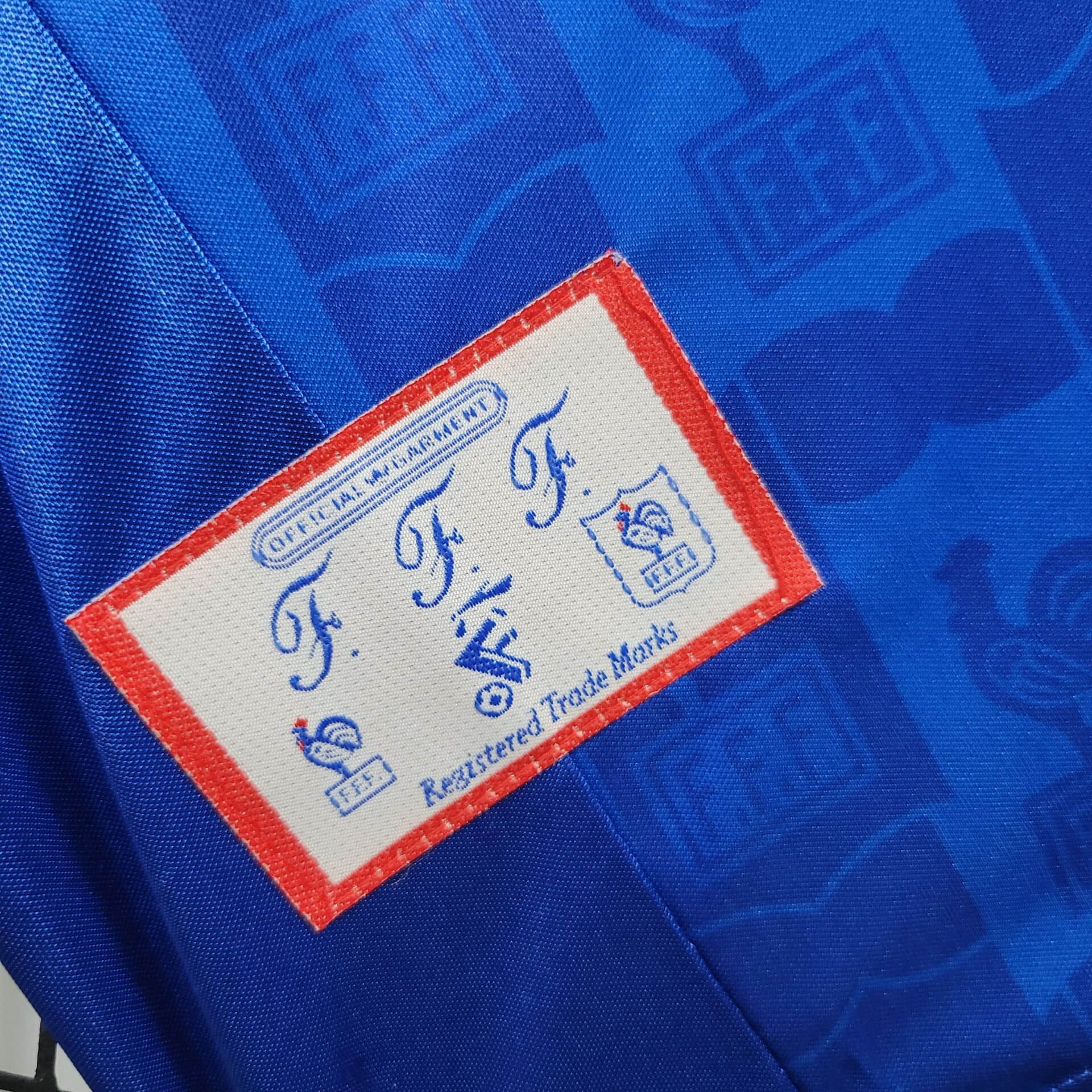 1996 Retro France Home Football Shirt