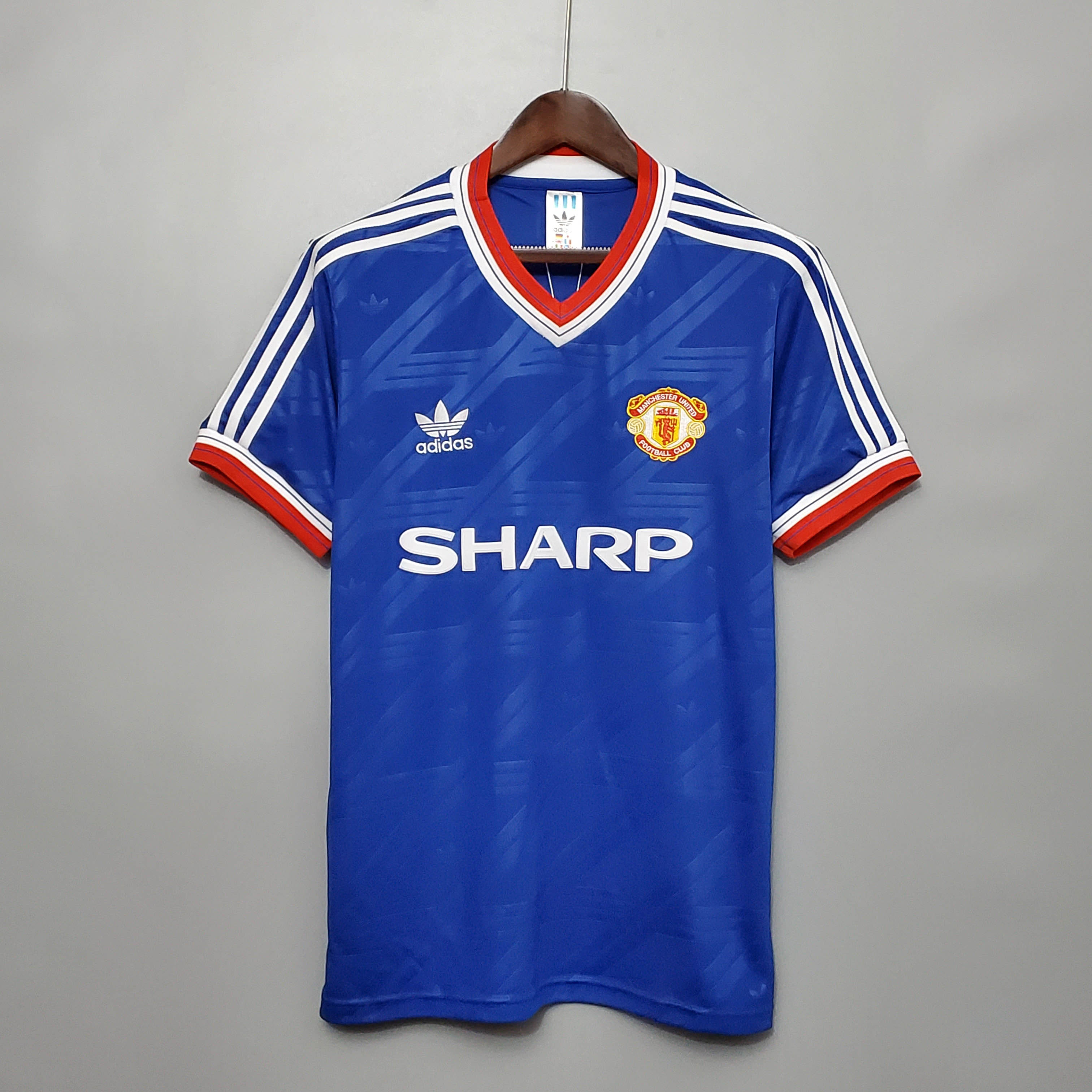 1986/1988 Retro Manchester United Third Away Football Shirt