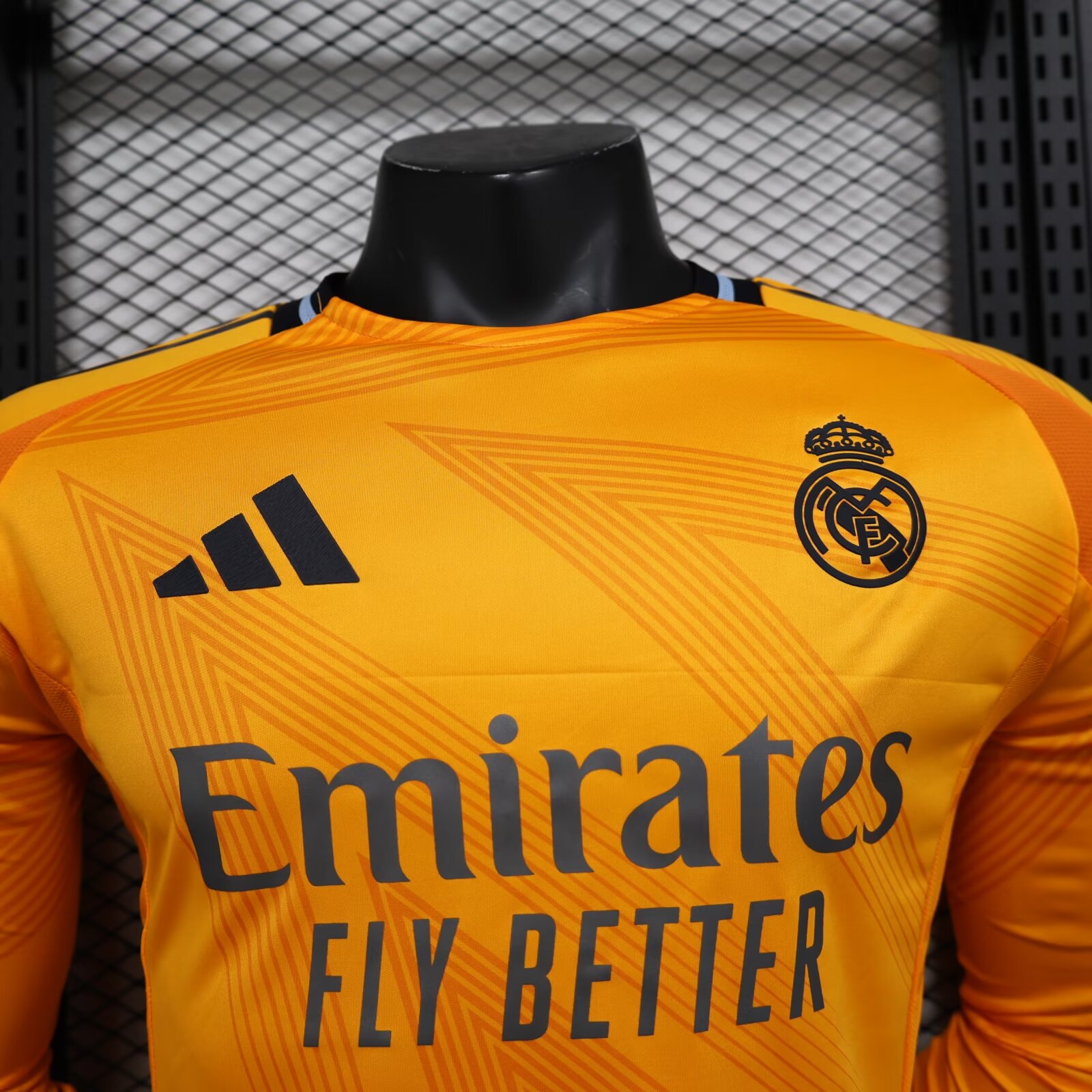 2024/2025 Long Sleeve Player Version Real Madrid Away Football Shirt