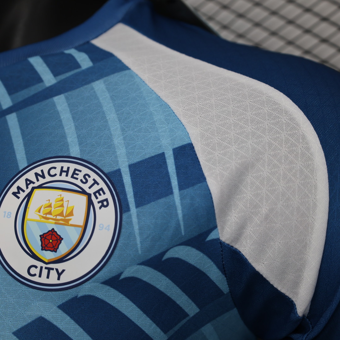 2024/2025 Authentic Manchester City Pre-match Training Jersey Football Jersey