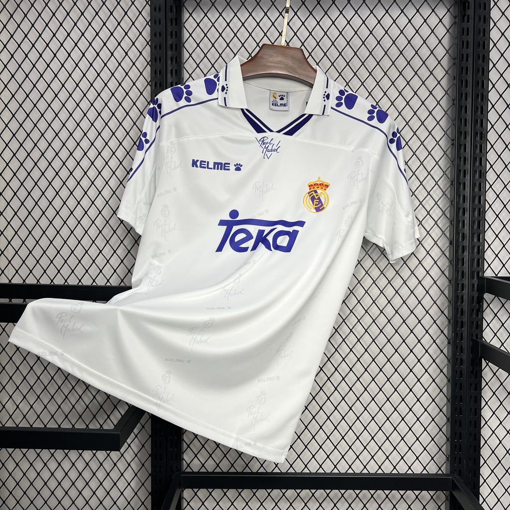 1994/1996 Retro Real Madrid Home Football Shirt