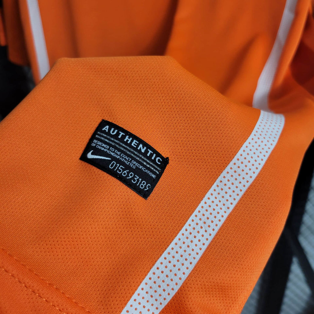 2010 Retro Netherlands Home Football Shirt