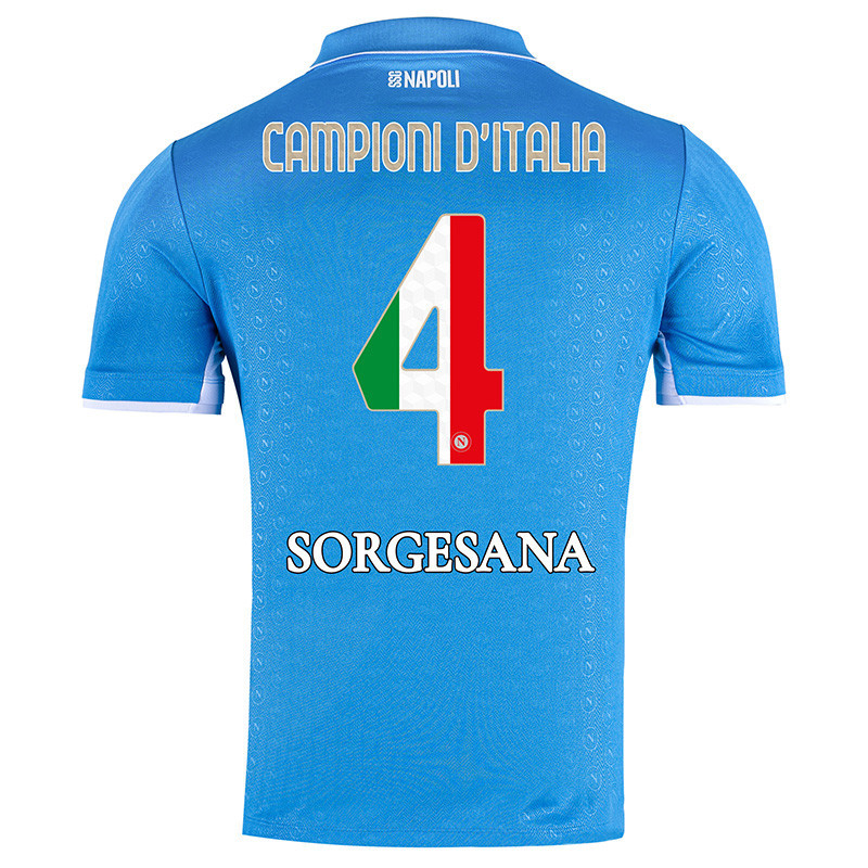 2024/2025 SSC Napoli Italian Champions Home Match Shirt