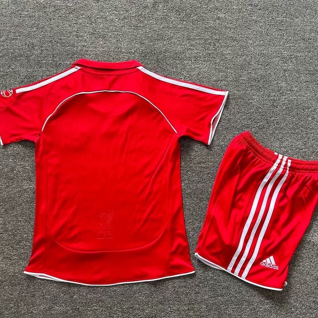 2006/2007 Retro Liverpool Home Football Shirt Kids Size