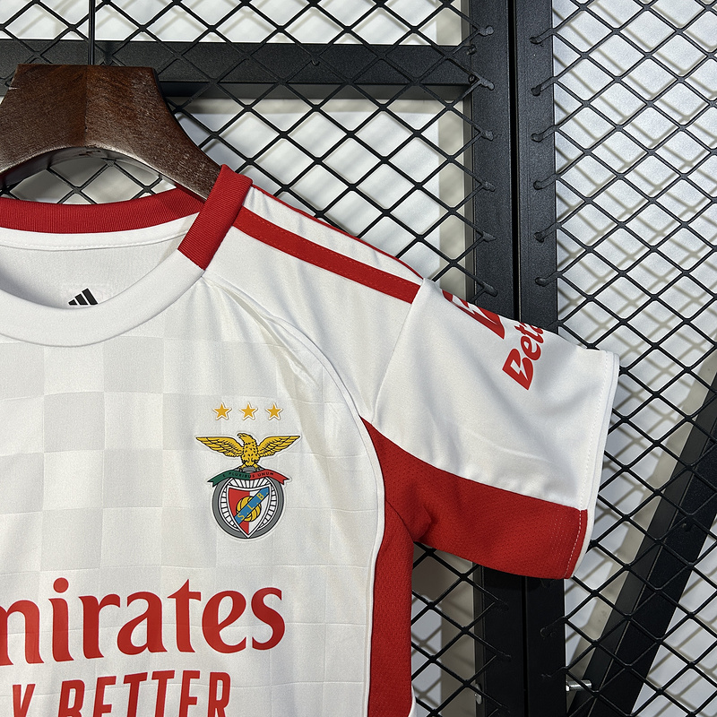 2025/2026 Benfica Away Football shirtKids Size 1:1 Thai Quality