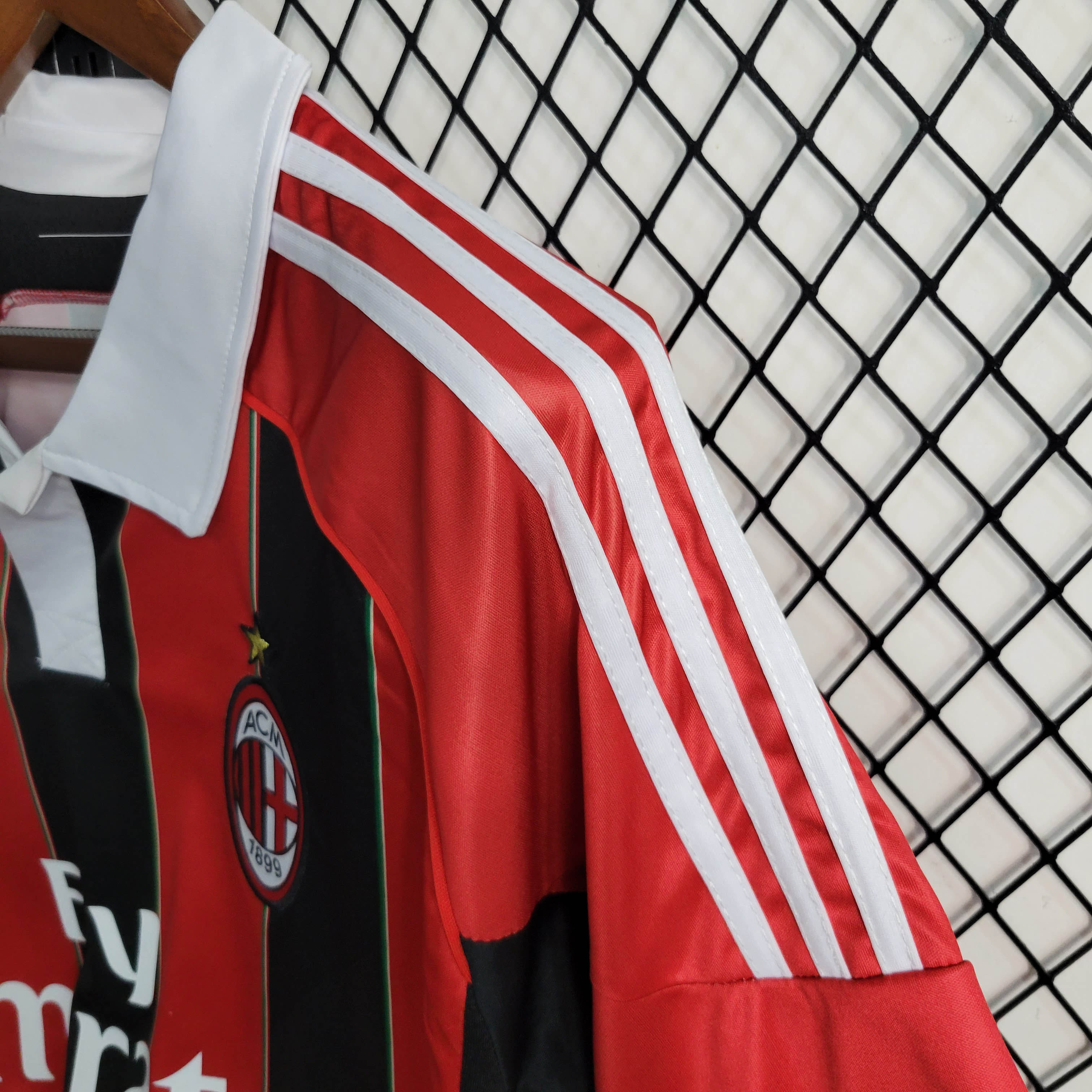 2012/2013 Retro AC Milan Home Football Shirt