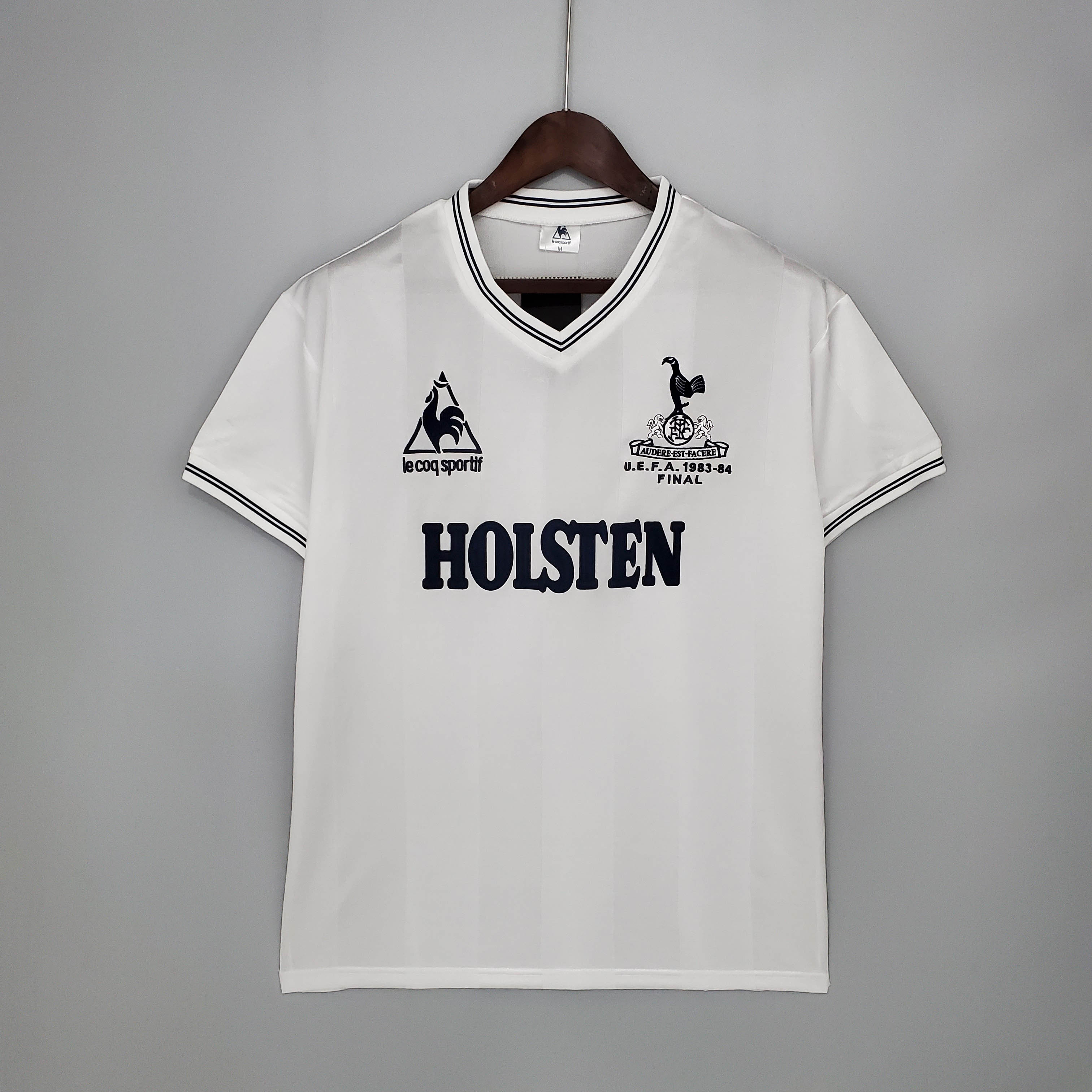1983/1984 Retro Tottenham Hotspur Home UEFA Cup Final Football Shirt