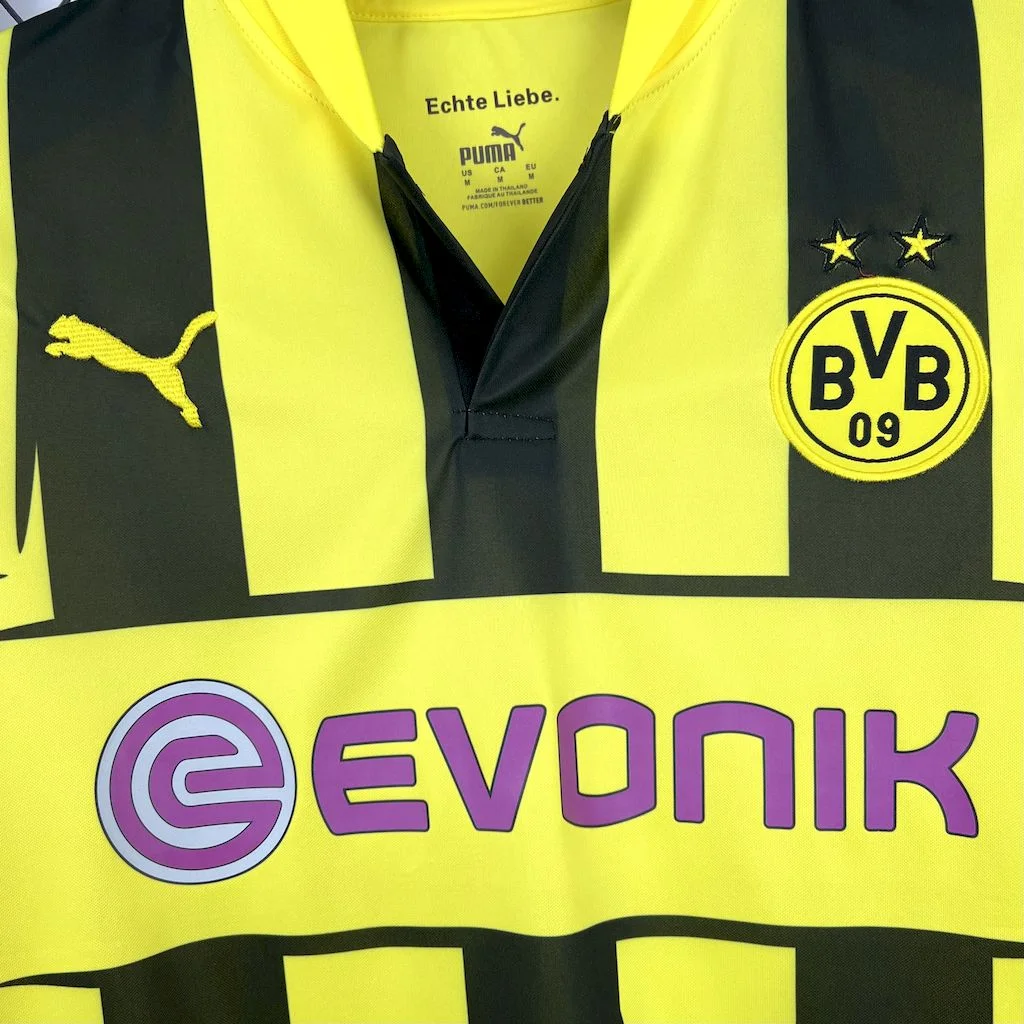 2012/2013 Retro Dortmund Home Football Shirt 1:1 Thai Quality