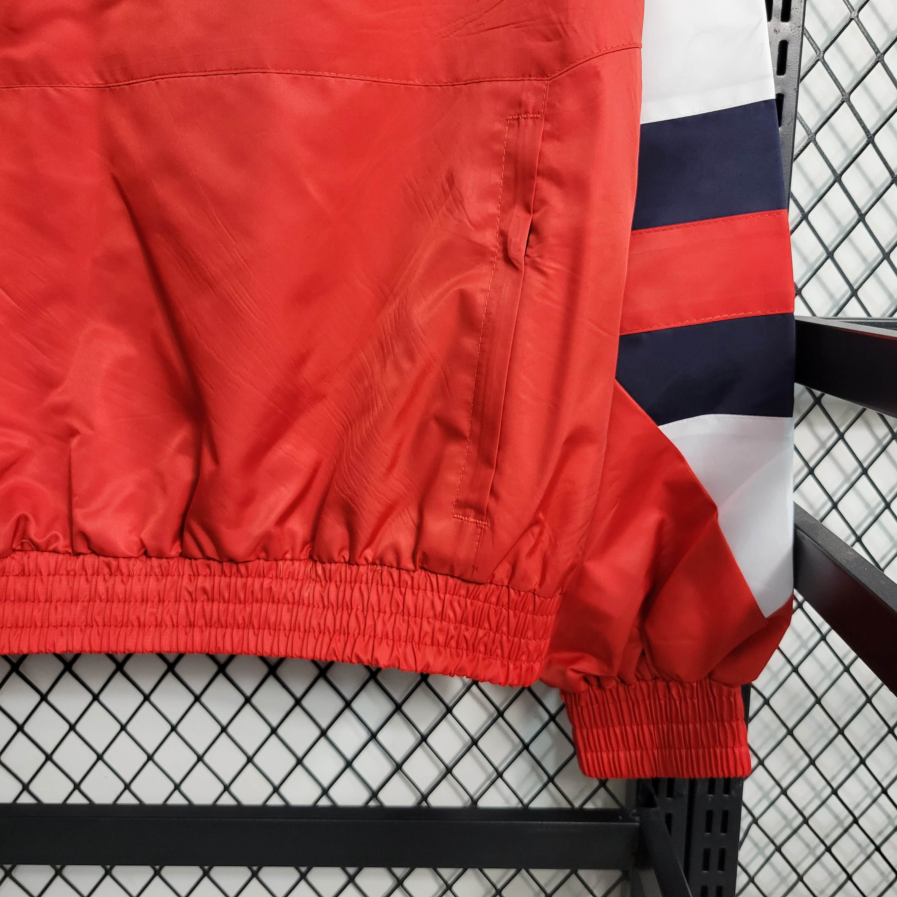 2023/2024 Juventus Windbreaker Red Football Shirt