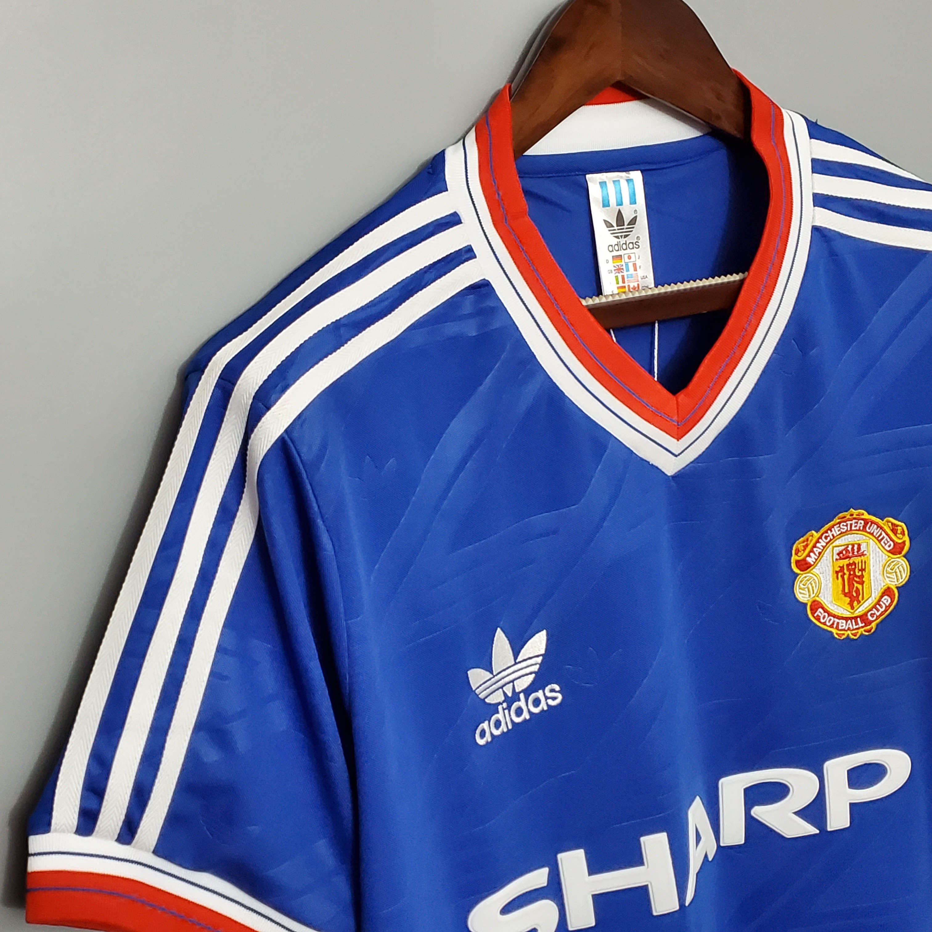 1986/1988 Retro Manchester United Third Away Football Shirt