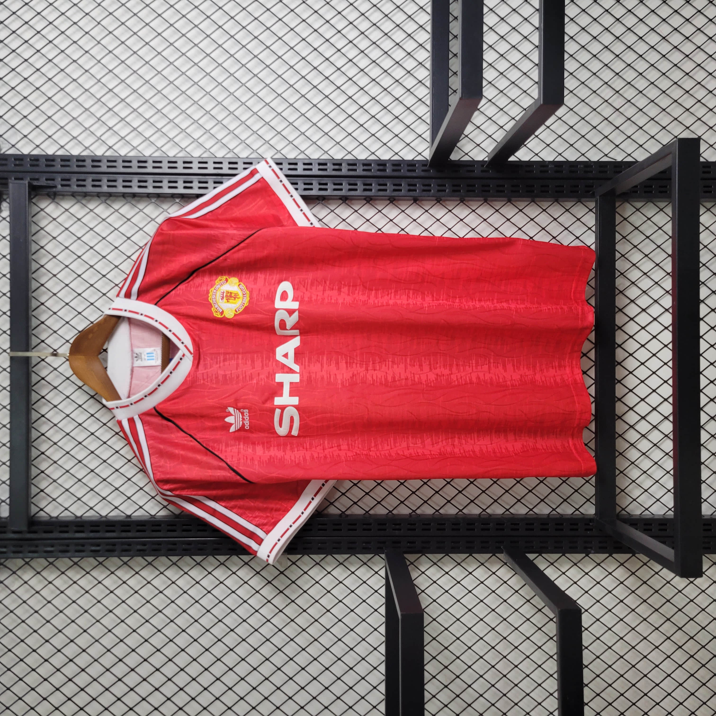 1990/1992 Retro Manchester United Home Football Shirt