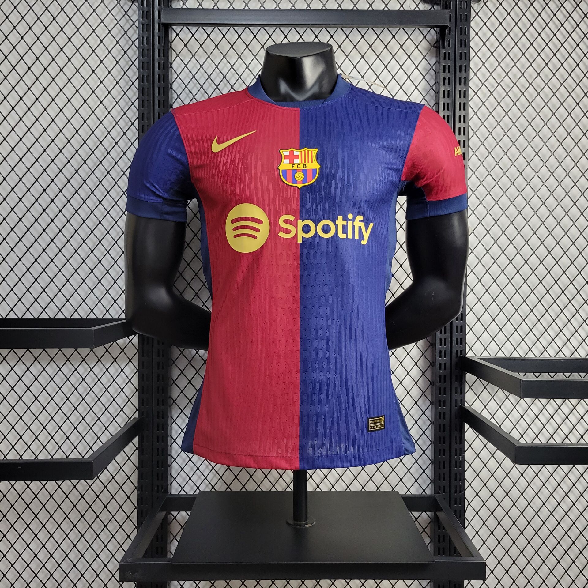 2024/2025 Player Version Barcelona Home Football Shirt