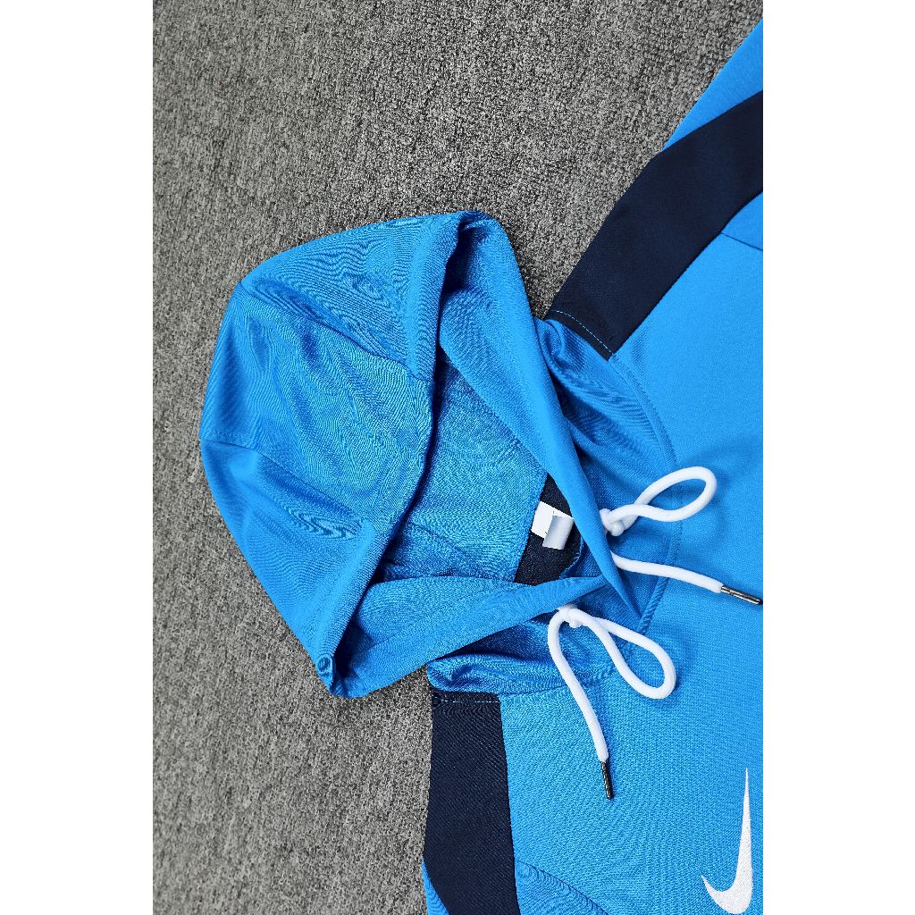 2024/2025 Chelsea Hooded Long Sleeves Training Suit Blue Football Shirt