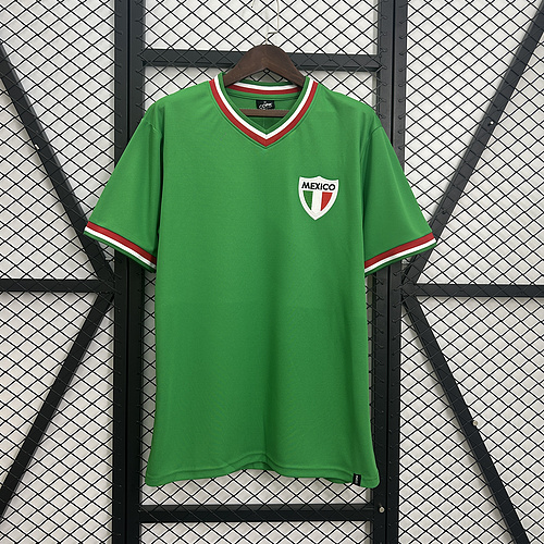 1970 Retro Mexico Home Football shirt 1:1 Thai Quality