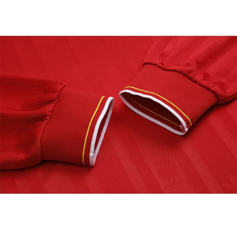 1985/1986 Retro Long Sleeve Liverpool Home Football Shirt