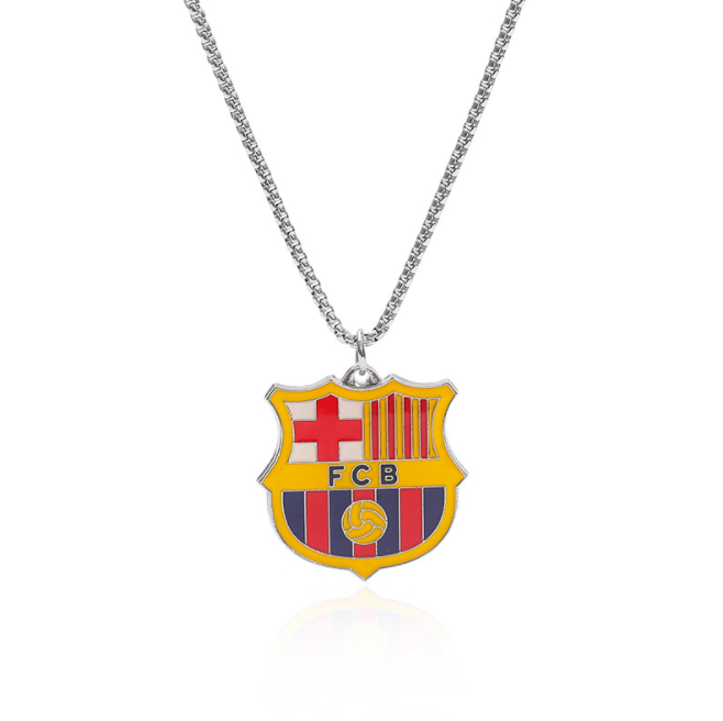 Barcelona Football team necklace