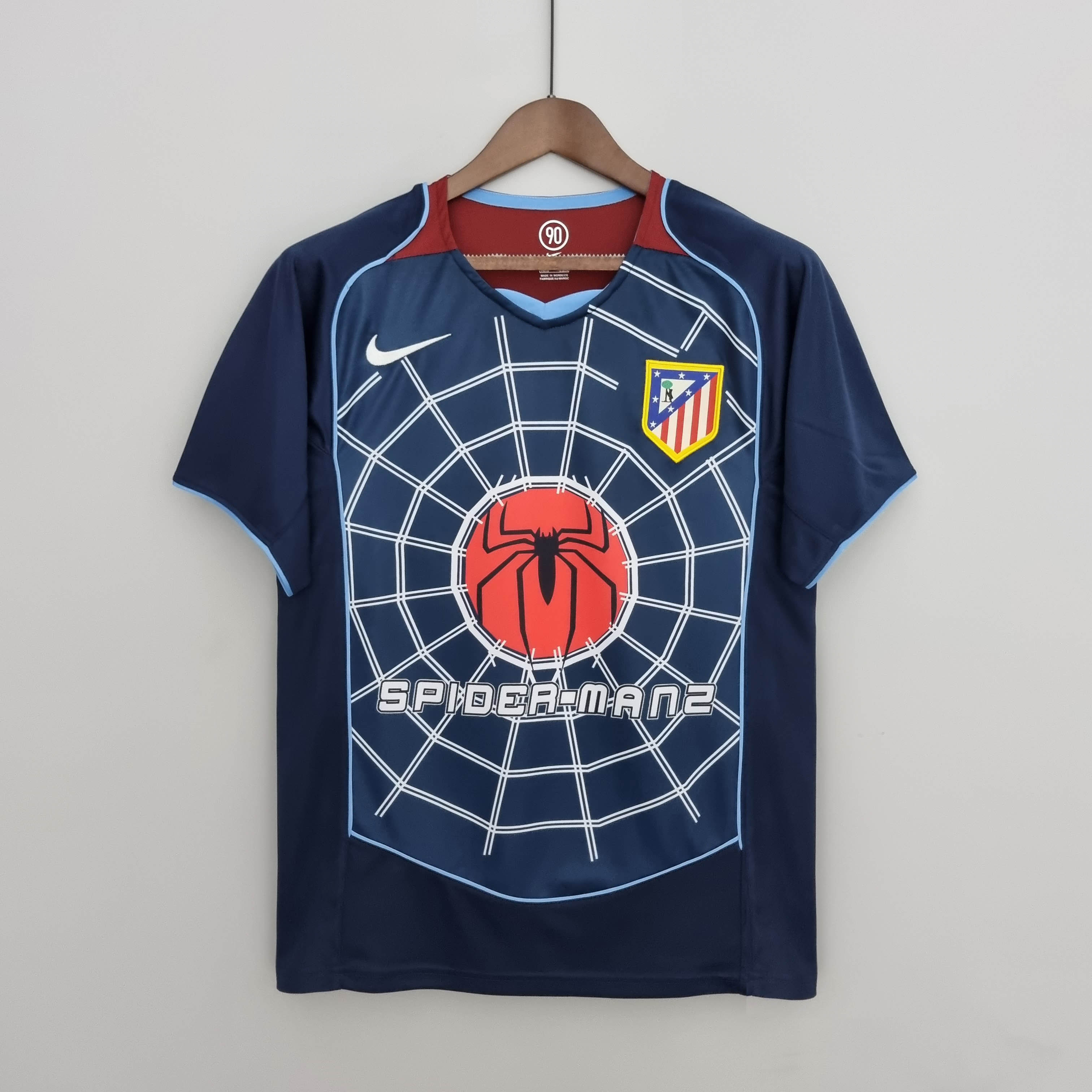2004/2005 Retro Atletico Madrid Away Football Shirt