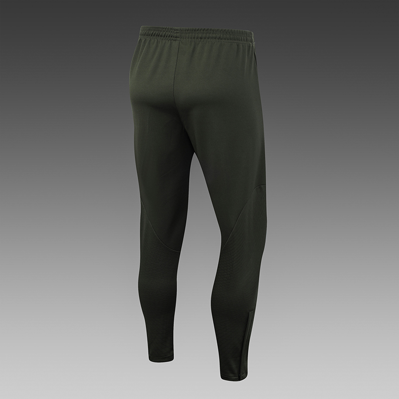 2023/2024 Barcelona Half-Pull Training Suit Light Gray Football Shirt Set