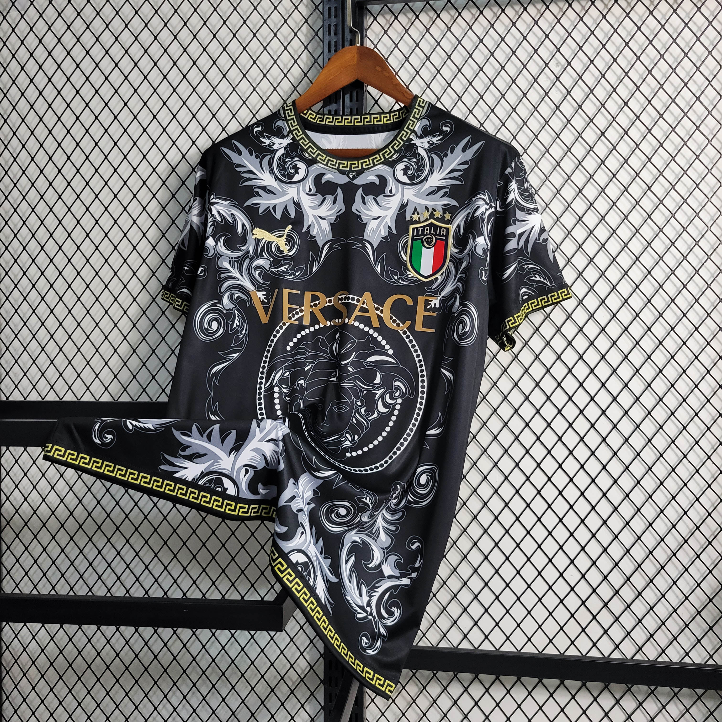 2023 Italy Special Edition Black Football Shirt