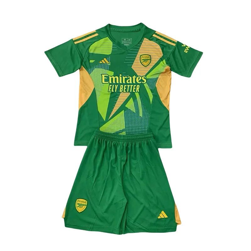 2024/2025 Arsenal Goalkeeper Football Shirt Kids Size