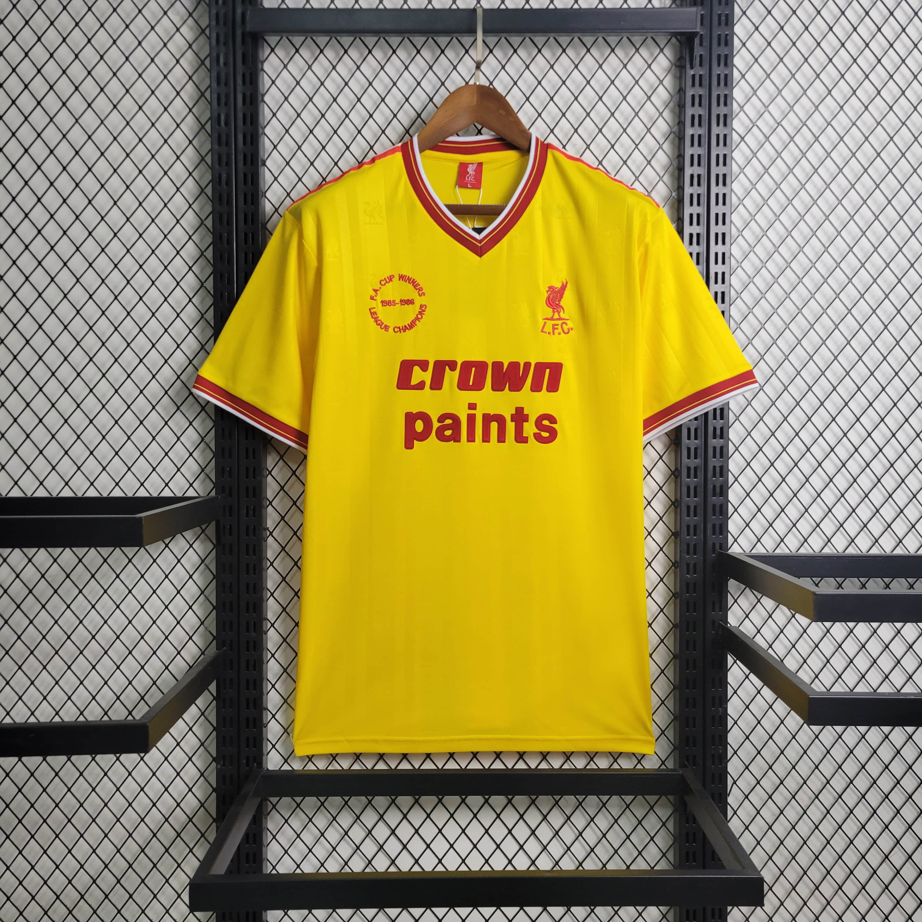 1985/1986 Retro Liverpool Third Away Football Shirt