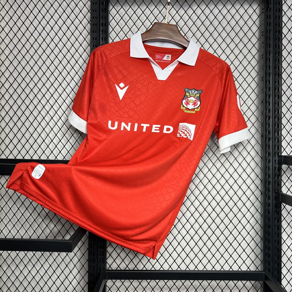 2024/2025 Wrexham Home Football Shirt