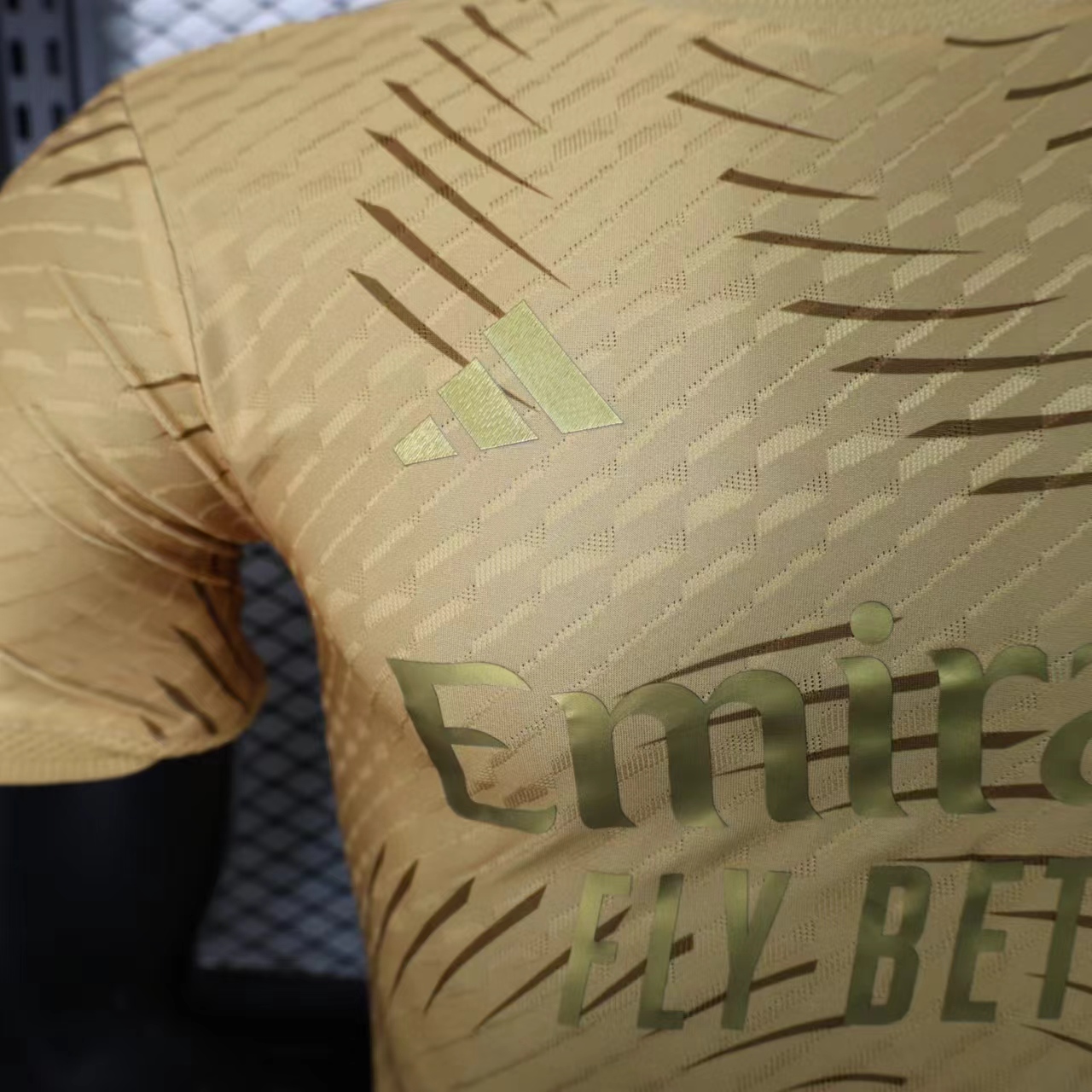 2024/2025 Real Madrid Special Edition Gold Football Shirt