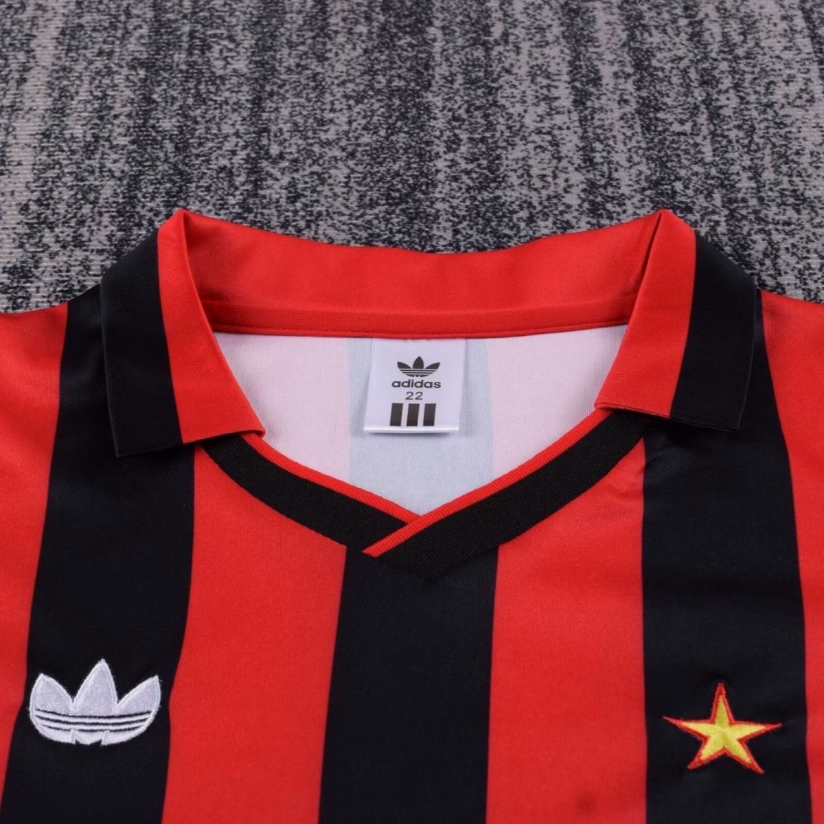 1990/1991 Retro Ac Milan Home FootballShirt Kids Size 1:1 Thai Quality