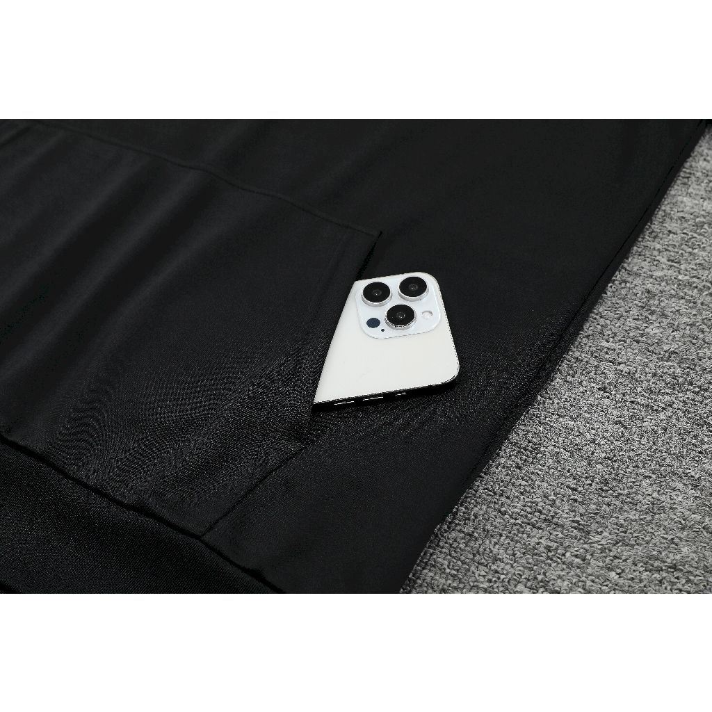 2024/2025 Chelsea Hooded Long Sleeves Training Suit Black Football Shirt