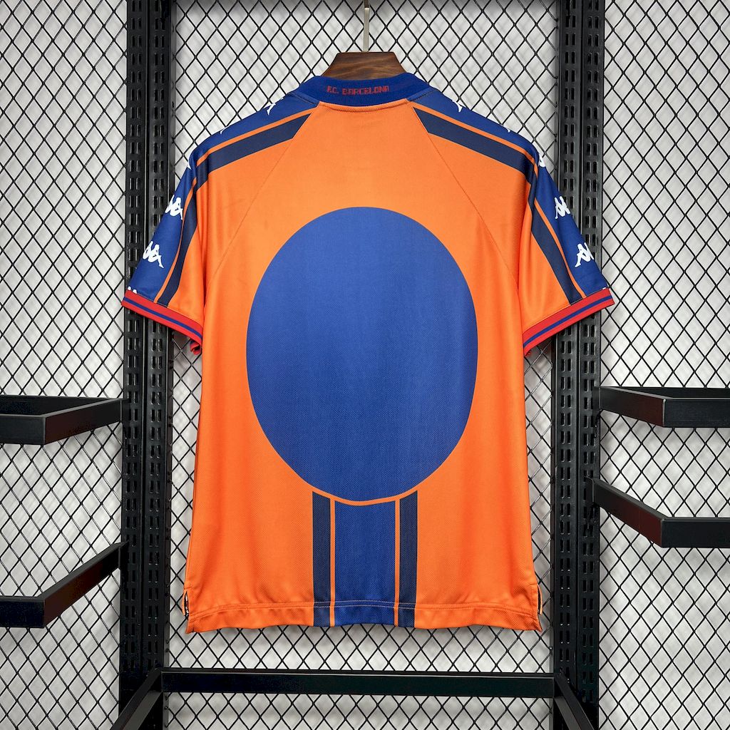 1997/1998 Retro Barcelona Away Football Shirt