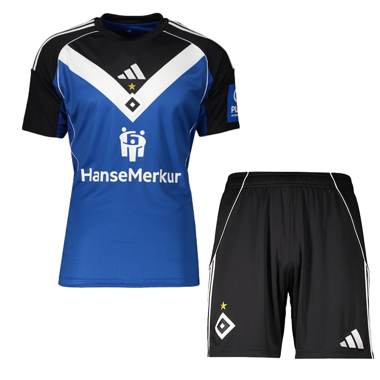 2025/2026 Hamburger sv Away Football Shirt Kids Size