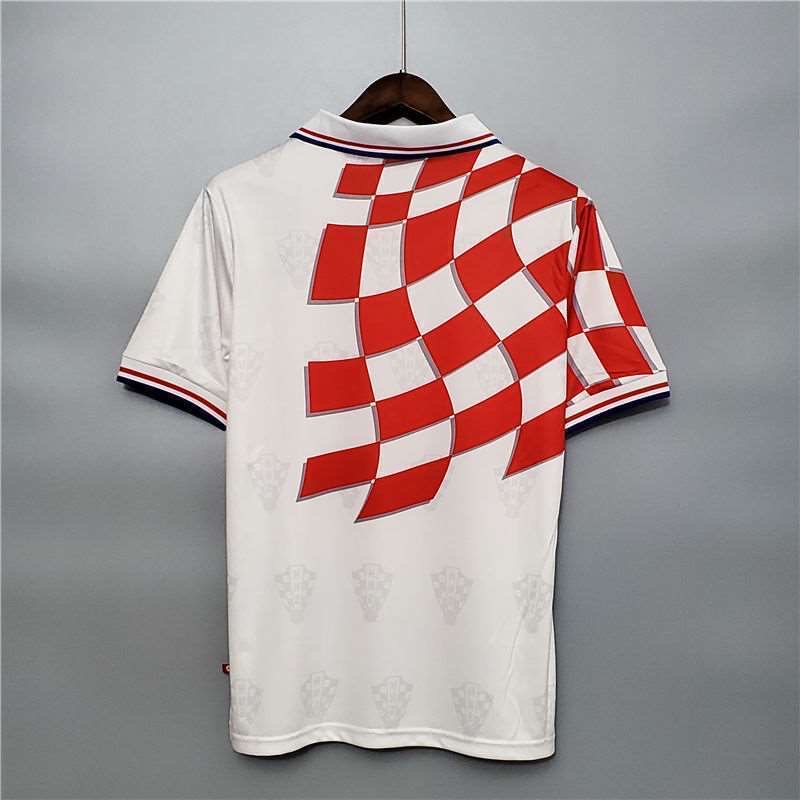 1998 Croatian Retro Football Shirt