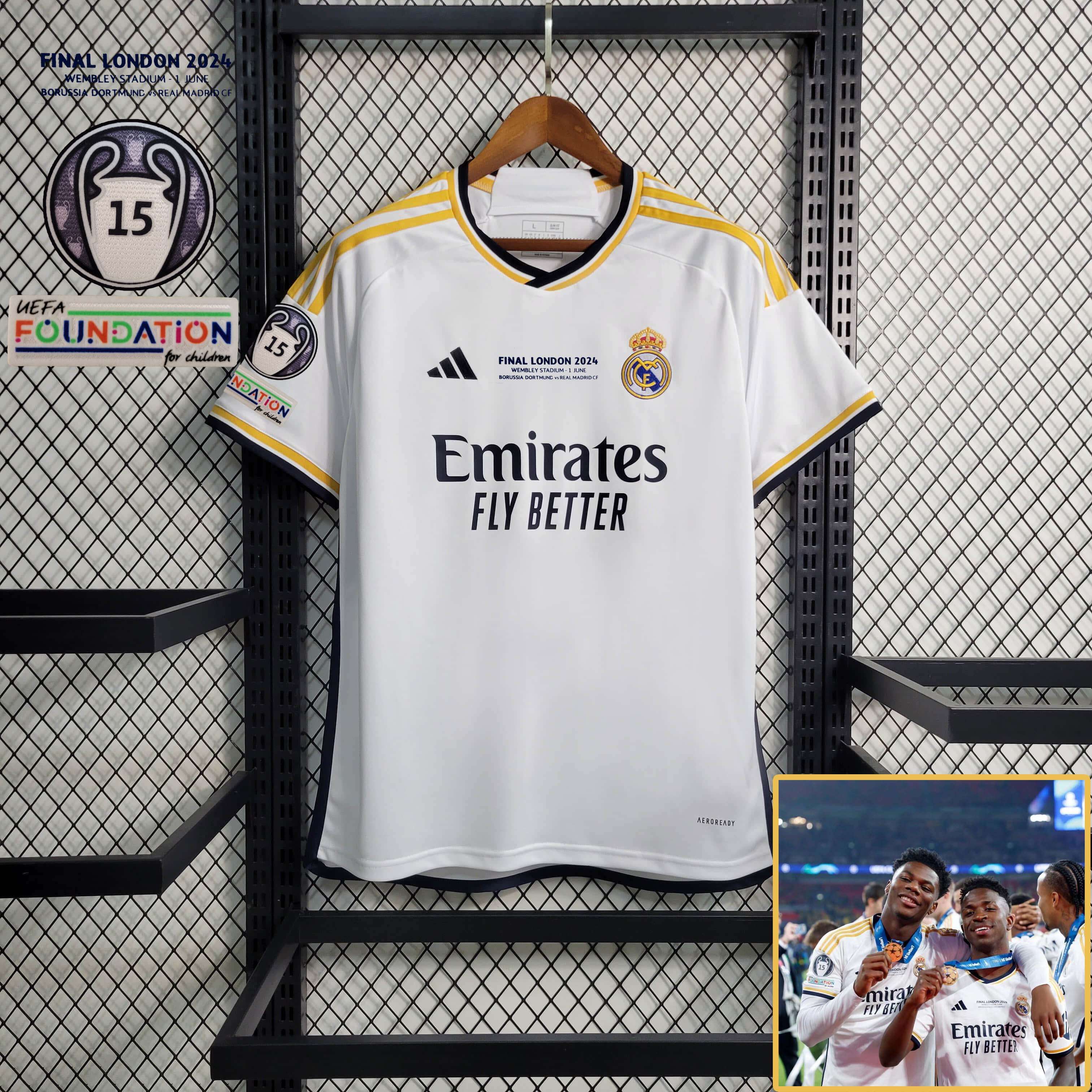 2023/2024 Real Madrid Home +HP