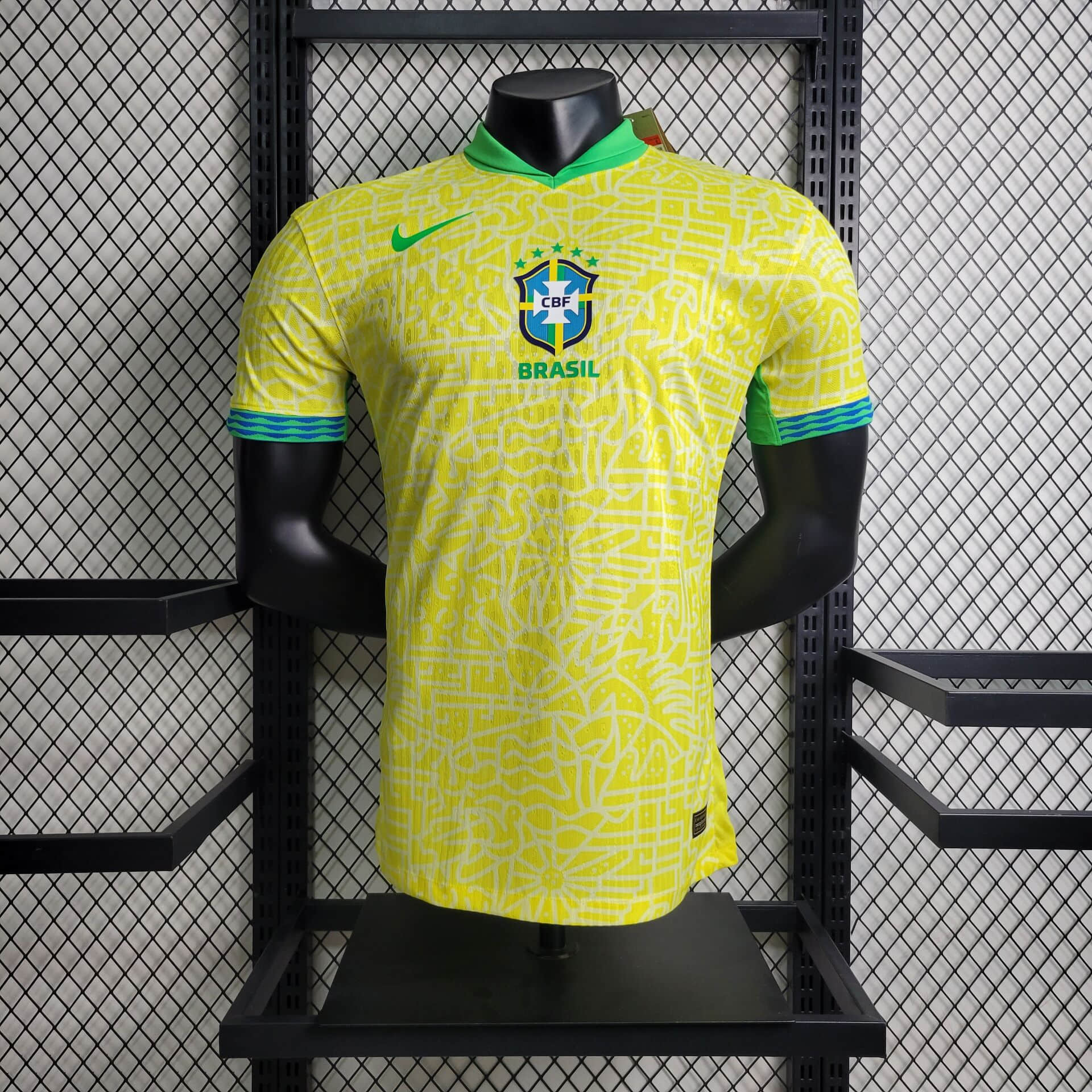 2024 Player Version Brazil Home Football Shirt