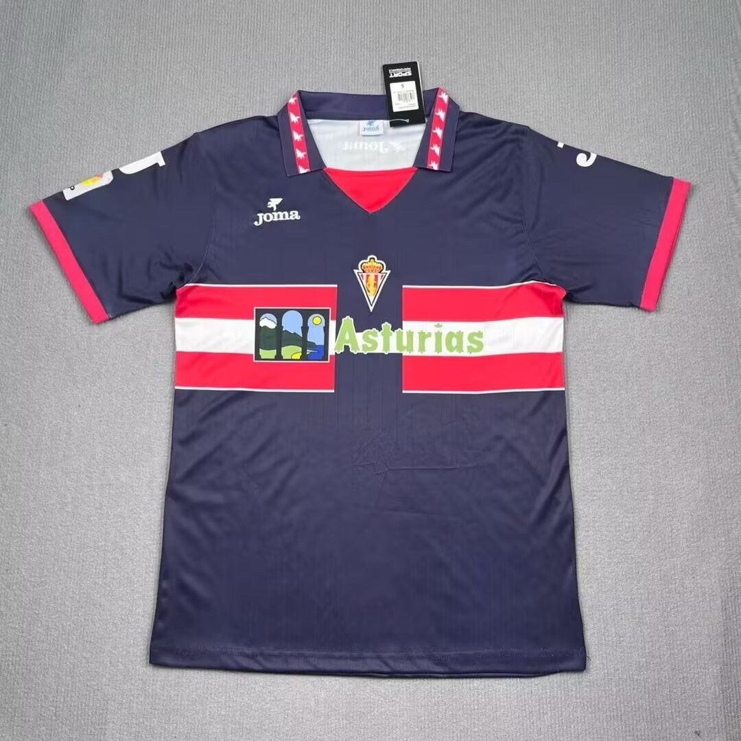 1996/1997 Retro Sporting de Gijon Third Away Football Shirt 1:1 Thai Quality