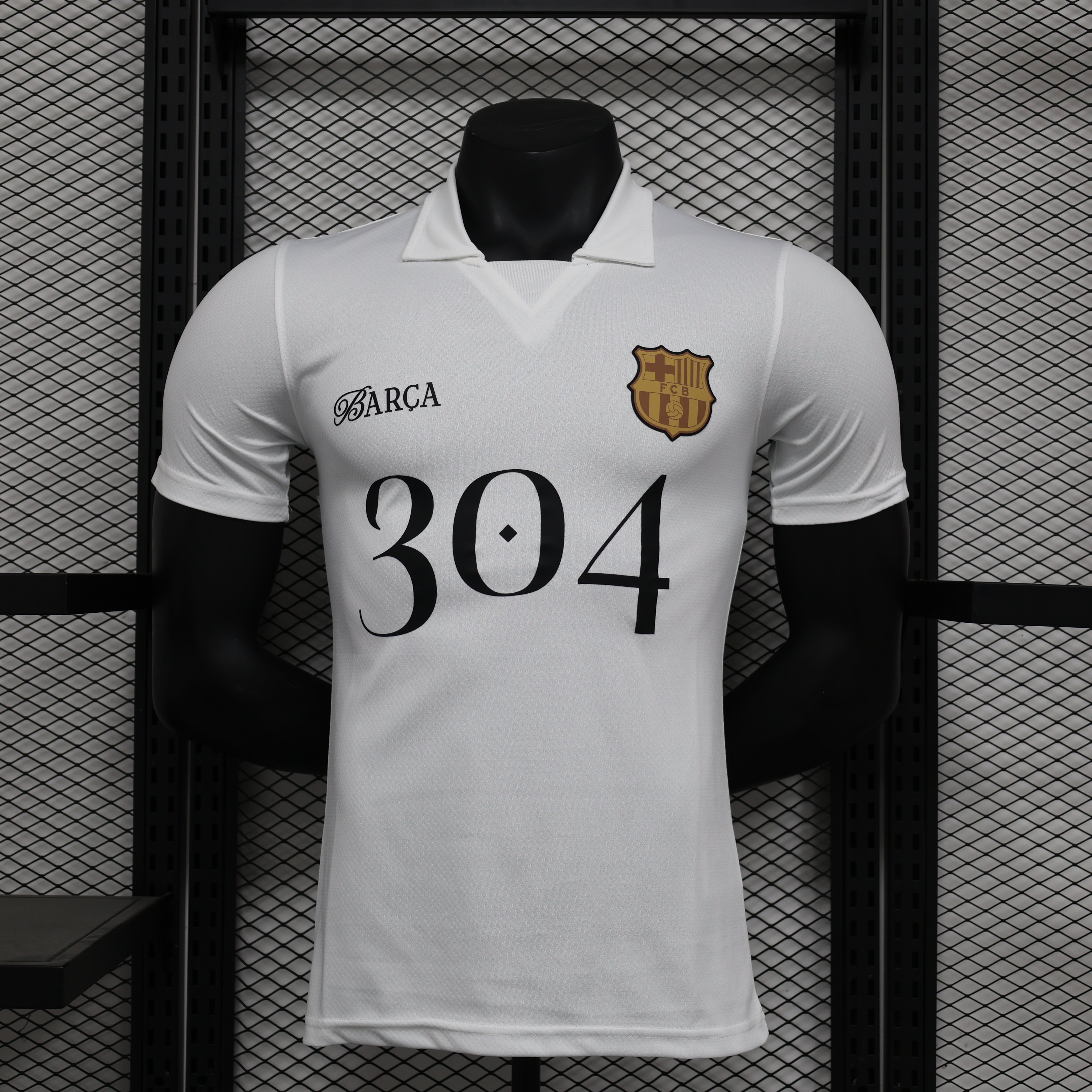 2024/2025 Player Version Barcelona Commemorative Edition Football Shirt