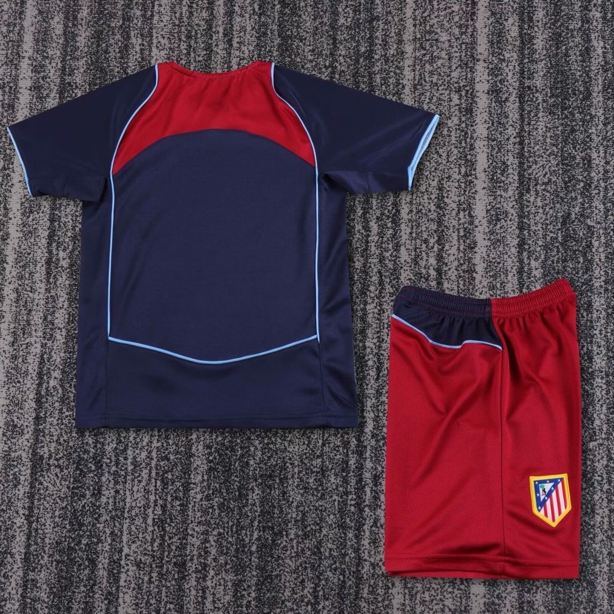 2004/2005 Retro Atletico Madrid AwayFootball Shirt Kids Size 1:1 Thai Quality