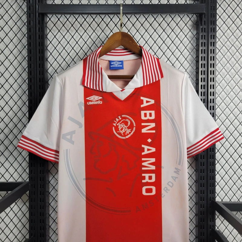 1995/1996 Retro Ajax Home Football Shirt