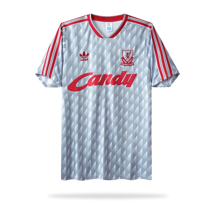 1989/1991 Retro Liverpool Away Football Shirt