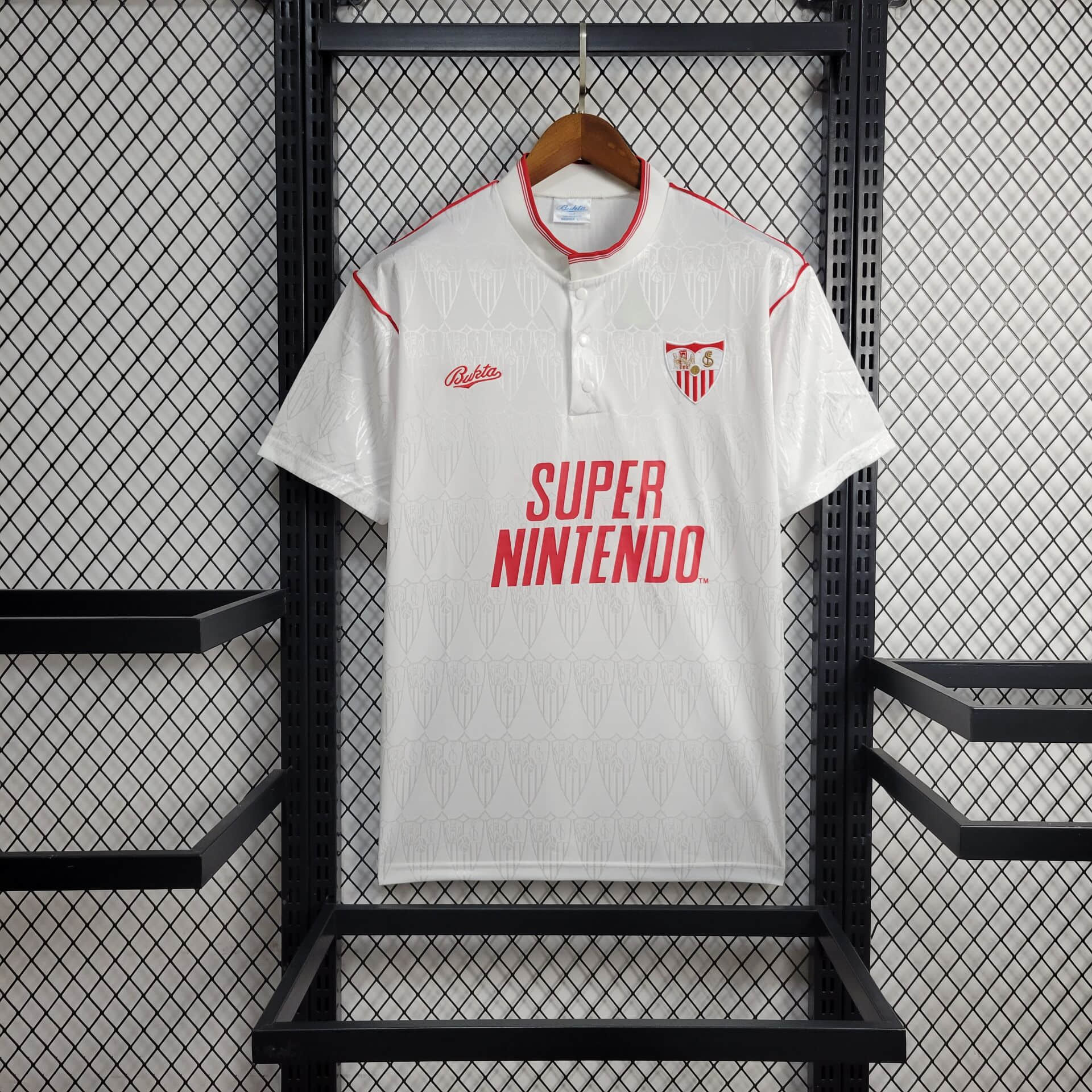 1991/1992 Retro Sevilla Home Football Shirt