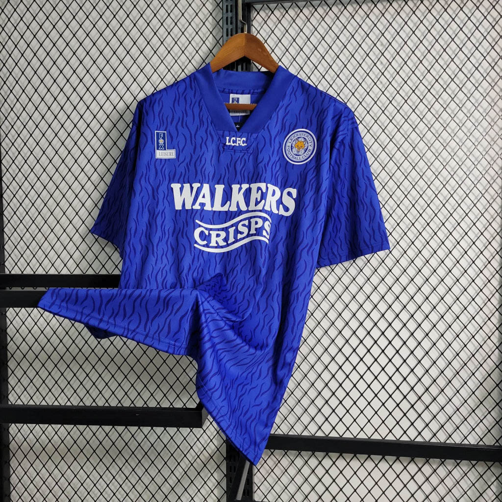 1992/1993 Retro Leicester City Home Football Shirt