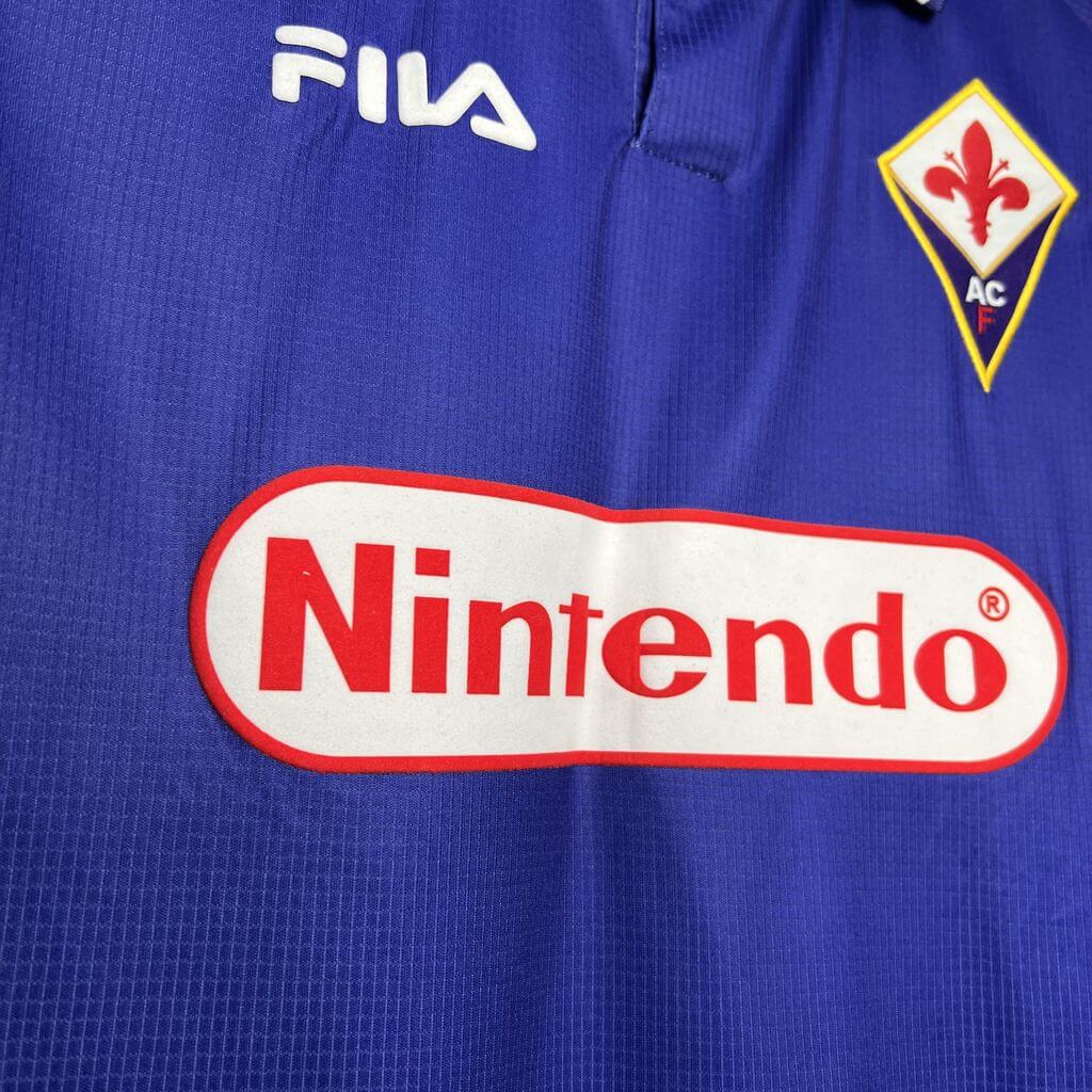 1998/1999 Retro Fiorentina Home Football Shirt