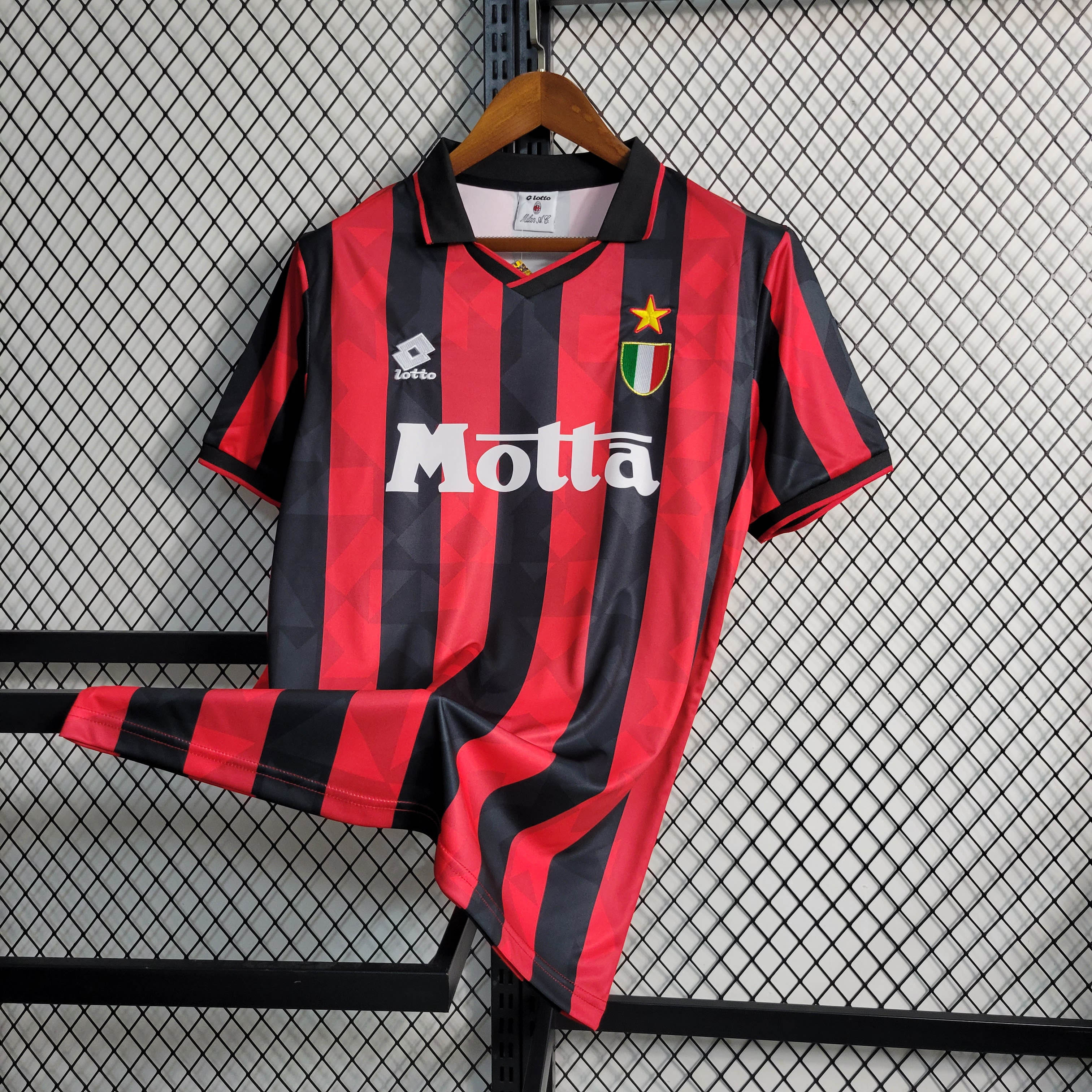1993/1994 Retro AC Milan Home Football Shirt