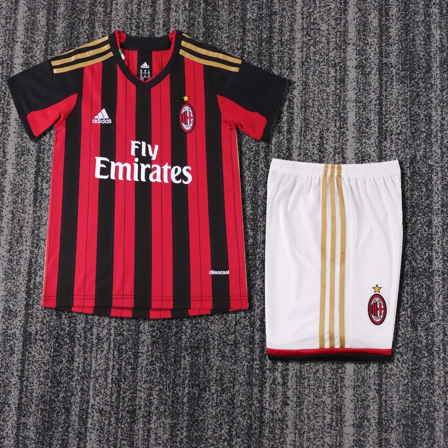 2013/2014 Retro Ac Milan Home FootballShirt Kids Size 1:1 Thai Quality