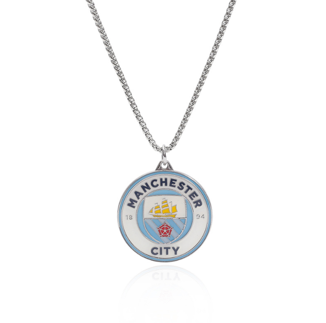 Manchester City Football team necklace
