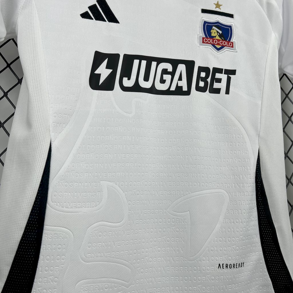 2024/2025 Colo Colo Home Football Shirt Kids Size 1:1 Thai Quality