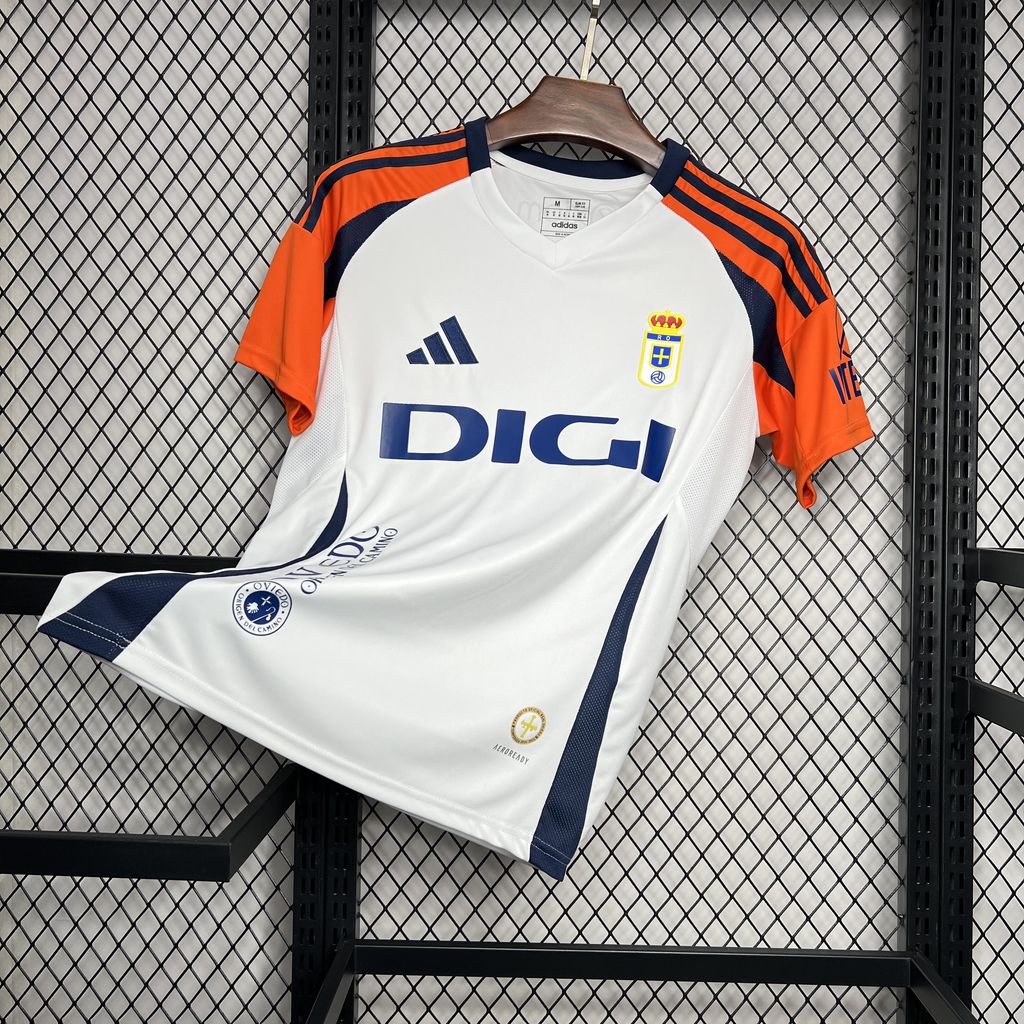 2024/2025 Real Oviedo Vetusta Away Football Shirt