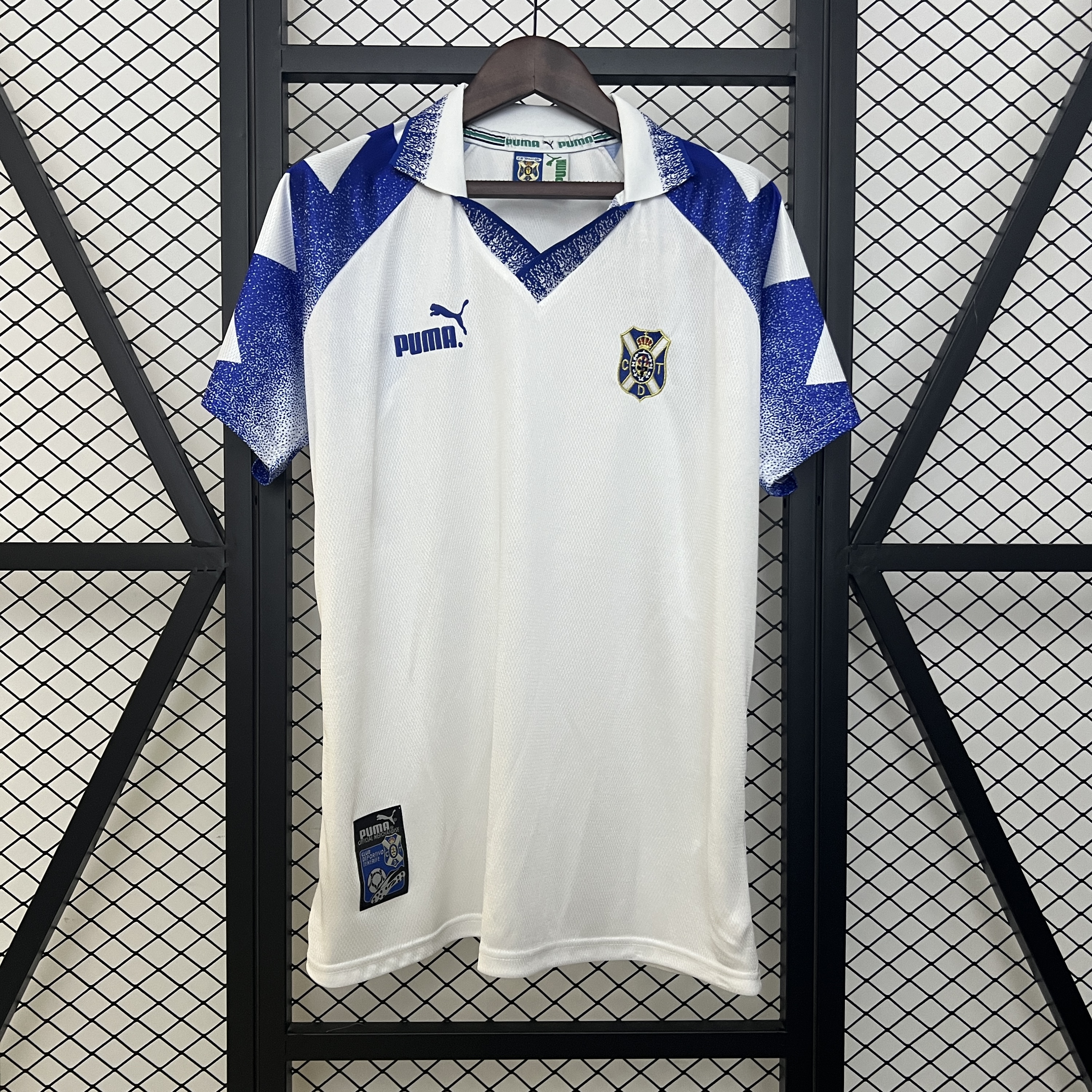 1997/1998 Retro Tenerife Home Football Shirt 1:1 Thai Quality